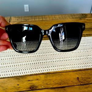 Tom Ford Selby Polarized Shiny Black